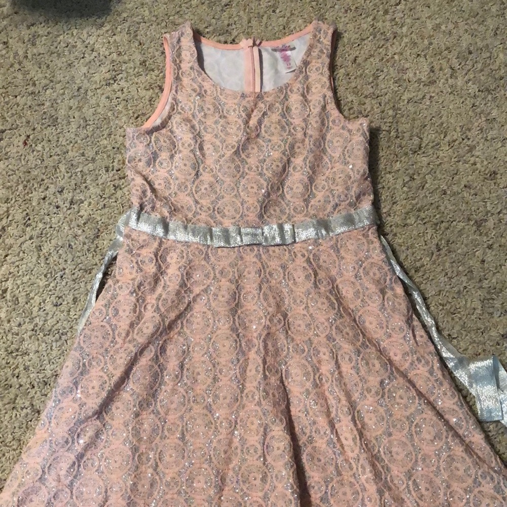 Gorgeous justice size 12 girls formal dress - Picture 1 of 4